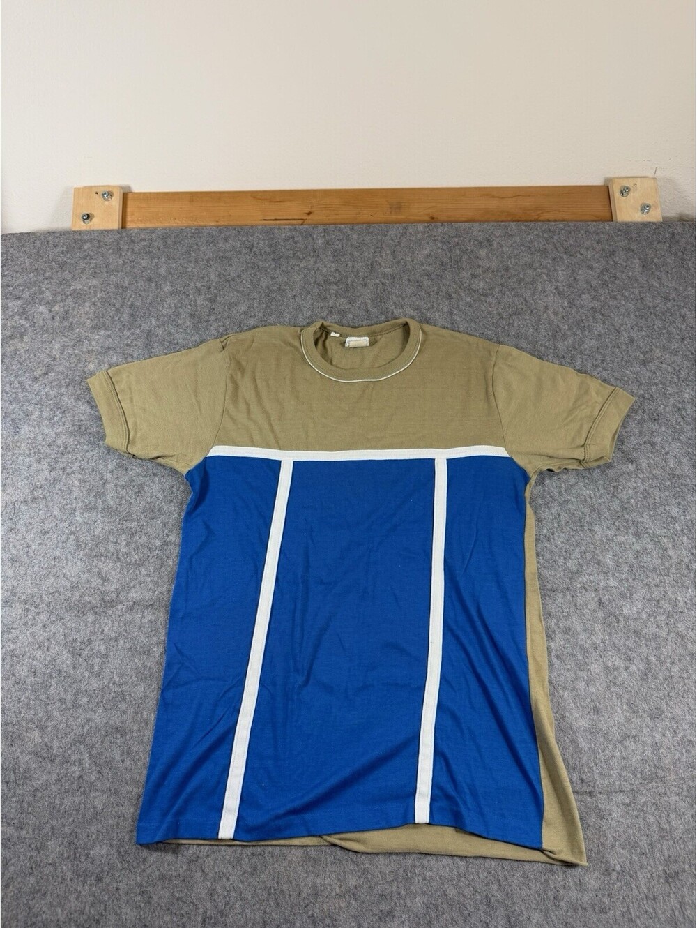 Vintage 80s Levis Color-block Shirt Size M/L